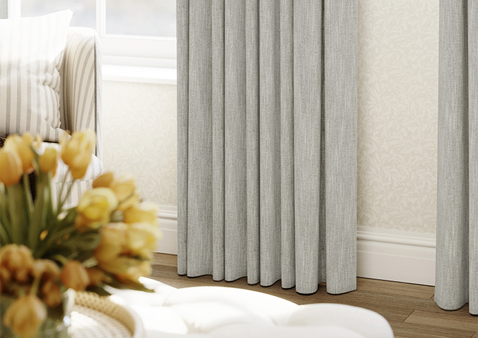 Clarendon, Serene Grey - Made to Measure Curtains - Image 5